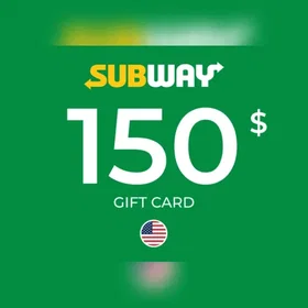 Subway Gavekort 150 USD