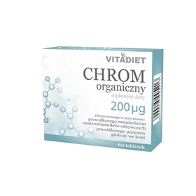 VitaDiet Chrome 200ug 60 Comprimés