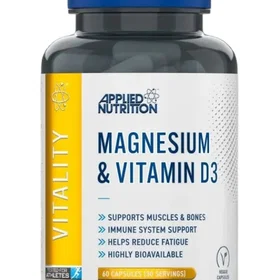 Applied Nutrition Magnesium & Vitamin D3 60 Capsules