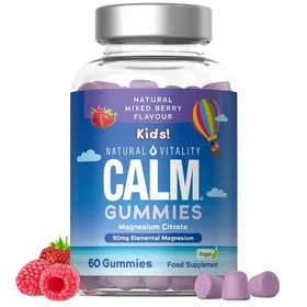 Natural Vitality Calm Gummies 60pcs