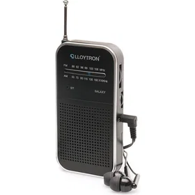 Lloytron N2202BK Galaxy FM/AM Radio