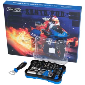 Draper Tools 62 Piece Christmas Tool Kit Advent Calendar