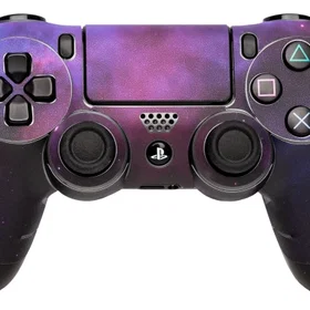 Software Galaxy Violet Controller Skin for PS4