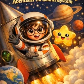 Mila Novas Abenteuer im Sonnensystem Färgläggningsbok