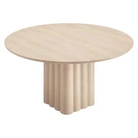 dk3 Plush Bord Rundt Spisebord Ø160x72cm