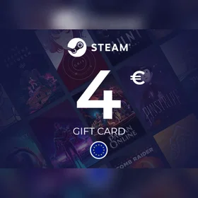 Steam Wallet Gavekort 4 EUR