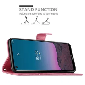 Cadorabo Wallet Case with Magnetic Closure Kickstand and Card Slots for Nokia 5.