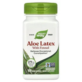 Nature's Way Aloe 140mg 100 Kapslar