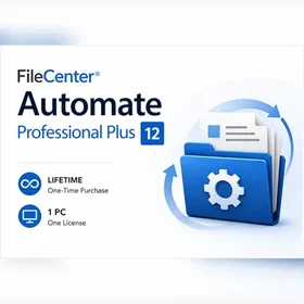 FileCenter Automate Professional Plus 12 Lifetime License 1 PC