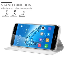 Cadorabo Wallet Case with Magnetic Closure Stand Function and Card Slot for Huawei Nova Plus