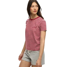 Superdry Essential Logo Passformad Kort Ärm T-Shirt (Dam)