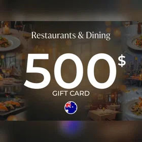 Restaurants & Dining Gift Card 500 AUD