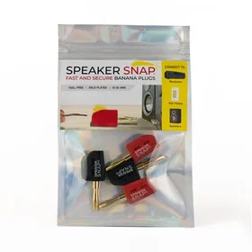 Speaker Snap SSBP4 Pack de 4 Prises Banane