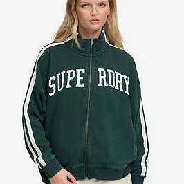 Superdry Athletic Essentials Full Zip Sweatshirt (Dam)