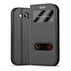 Cadorabo Wallet Case with Stand and Two Windows for Samsung Galaxy S3/S3 Neo