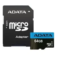 Adata MICROSDXC UHS-I CLASS10 AUSDX64GUICL10-P 64GB