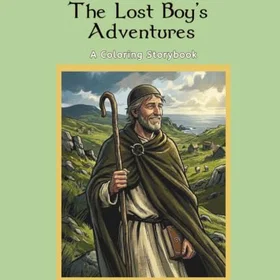 Saint The Lost Boy's Adventures Färgläggningsbok