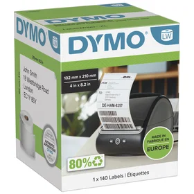 Dymo Etikett Frakt 102x210 mm 140/FP