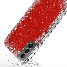 Glitterskal Etfodral för Samsung Galaxy S21 Plus
