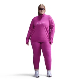 Nike Dri-Fit Swoosh Halv-Zip Mellemlag (Dame)