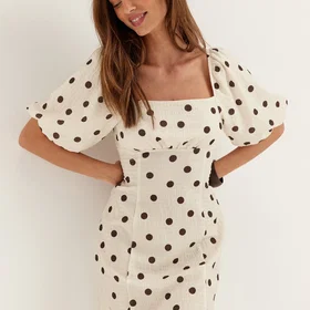 Bubbleroom Volume Sleeve Mini Mekko