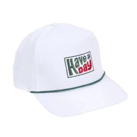 Breezy Retro Rope Hat