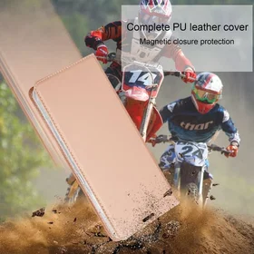 Cadorabo Case with Magnetic Closure Kickstand and Card Slot for Samsung Galaxy S22