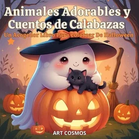 Animales Adorables Y Cuentos De Calabazas Färgläggningsbok