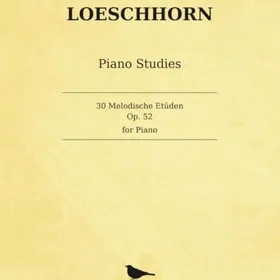 Loeschhorn 30 Melodiska Studier för Piano