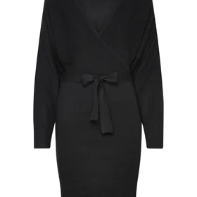 Object Objradja Stickad L/S Klänning