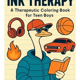 INK Therapy Färgläggningsbok