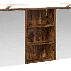 vidaXL Vanity Cabinet 126x62.5cm Brun (3403836)