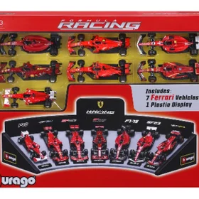 Bburago Ferrari F1 Deluxe Gift Set 7-pack 1/43 B18-36864