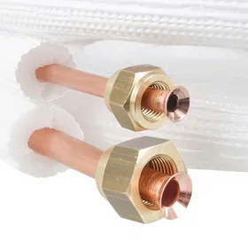 ODIPIE Adaptateur de tuyau Cuivre, 1/4 + 3/8 / 4 mètres