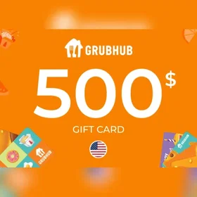 Grubhub Gavekort 500 USD