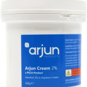 Arjun Products Aqueous Cream 2% Menthol