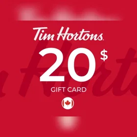 Tim Horton's Gavekort 20 CAD