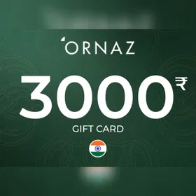 Ornaz Gavekort 3000 INR