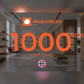 Skopunkten Gavekort 1000 NOK