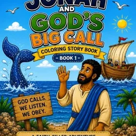 Jonah And God’s Big Call Barnbok för barn