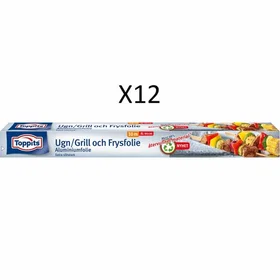 Toppits Aluminiumfoil 44cm x 10m