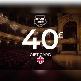 Theatre Tokens Presentkort 40 GBP