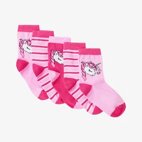 Ellos Collection Enhörning Socks 5-pack (Dam)