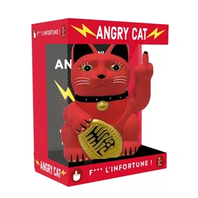 Teddykompaniet Angry Cat 18cm
