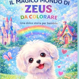 IL Magico Mondo Di Zeus Färgläggningsbok