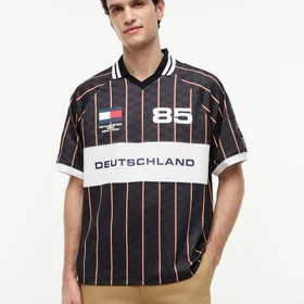 Tommy Hilfiger Countries SS Pique Printed Rugby Sweatshirt (Herre)