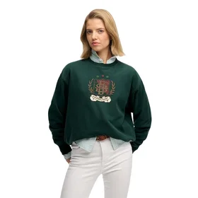 Superdry Crest Crew Sweatshirt (Dam)