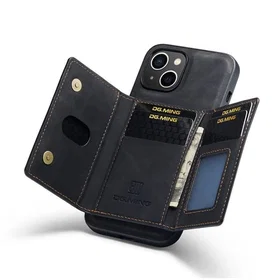 DG.MING M2 Wallet Case for Apple iPhone 14 Plus