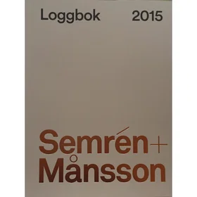 Balkong Loggbok A4 insert blue