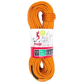 Fixe Climbing Gear Io Nature 9,4 Mm Rope Orange 60 m